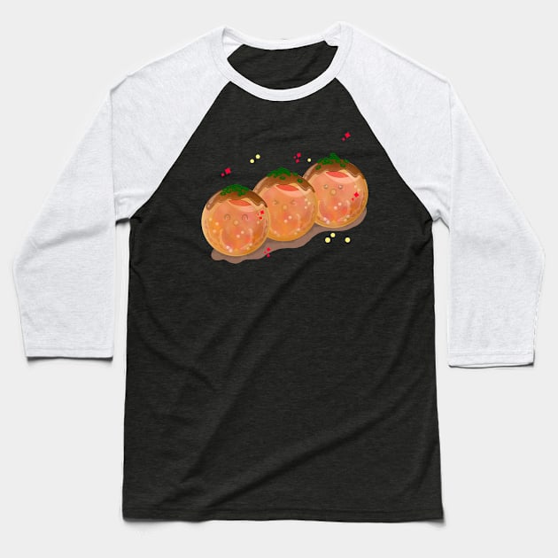 Takoyaki Baseball T-Shirt by Kimprut